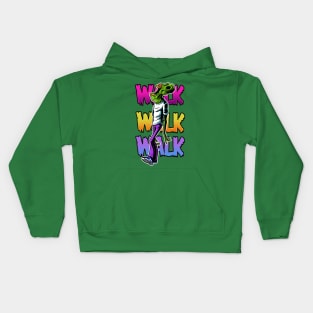 walk zombie walk Kids Hoodie